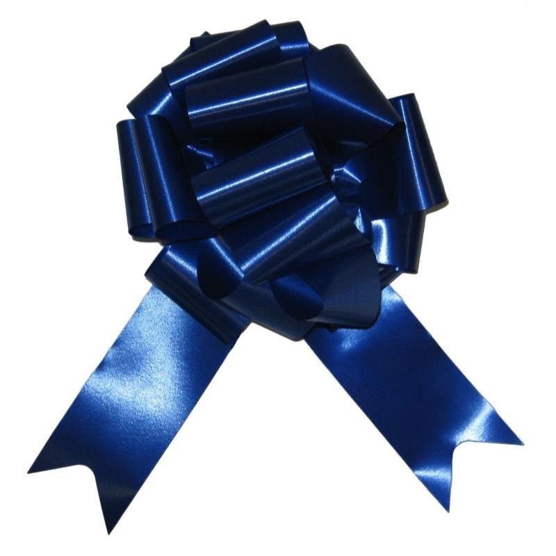 SACHET DE 4 NOEUDS A TIRER 5 CM BLEU ROYAL