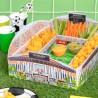 1 PLATEAU APERITIF THEME FOOT 30 X 36 CM 
