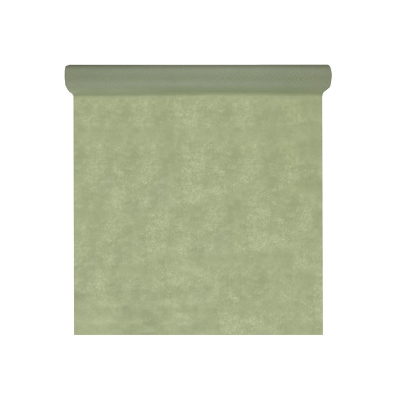 NAPPE SPUNBOND 60G/ M2 SAUGE OU VERT OLIVE EN ROULEAU 1,20 M X 10 M
