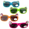 4 LUNETTES ENFANTS COLOREES FANTAISIES BLEU ORANGE VERT ET ROSE