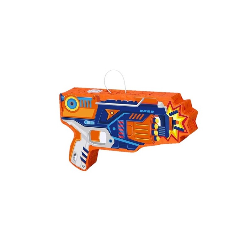 PINATA GUN DE JEU TYPE NERF 42 X 7.5 X 25 CM