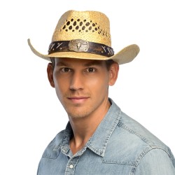 CHAPEAU COW BOY WESTERN PAILLE MAVERICK