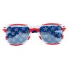 LUNETTES AUX COULEURS DU DRAPEAU AMERICAIN USA