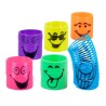 6 RESSORTS SOURIANTS COULEUR ASSORTIS
