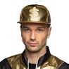 CASQUETTE RAPEUR OR DECO DOLLAR OR 