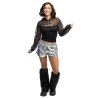 SHORT OU CULOTTE SHINY BRILLANTE ARGENT TAILLE L-XL