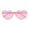 LUNETTES COEUR ROSE AVEC STRASS