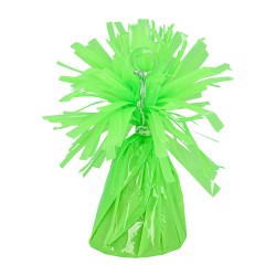 POIDS A BALLONS FRISE VERT FLUO