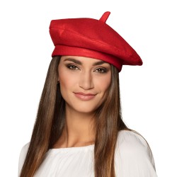 BERET ROUGE EN FEUTRE