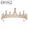 TIARE COURONNE DIADEME ROYAL JULIA OR AVEC STRASS ARGENT