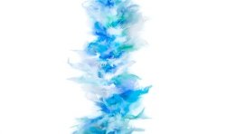 BOA PLUMES 45 G MELANGE DE BLEU 200 CM
