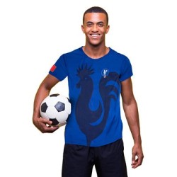 T-SHIRT SUPPORTER FRANCE ADULTE TAILLE M-L