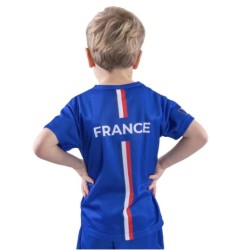 T-SHIRT SUPPORTER FRANCE ENFANT TAILLE 164 CM