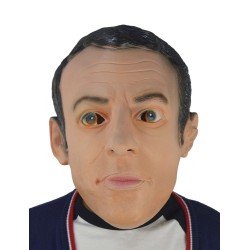 MASQUE ADULTE EMMANUEL MACRON LATEX