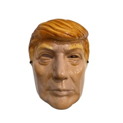 MASQUE PLASTIQUE RIGIDE DONALD TRUMP PRESIDENT AMERICAIN ADULTE