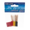 24 PICS APERITIF DRAPEAU BELGE