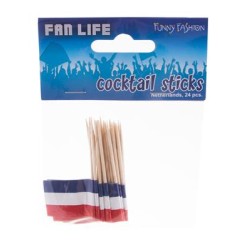 24 PICS APERITIF PAYS-BAS DRAPEAU HOLLANDAIS
