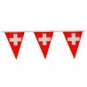 GUIRLANDE FANION DRAPEAU SUISSE 500 CM 