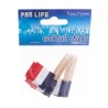 24 PICS APERITIF DRAPEAU FRANCAIS