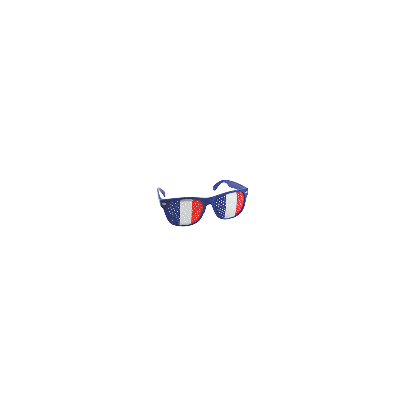 LUNETTES BLEU BLANC ROUGE SUPPORTER FRANCE