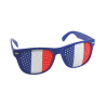 LUNETTES BLEU BLANC ROUGE SUPPORTER FRANCE