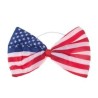 NOEUD PAPILLON AUX COULEURS DES ETATS UNIS USA