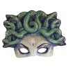 MASQUE LOUP DE MEDUSA VERT AVEC SERPENTS