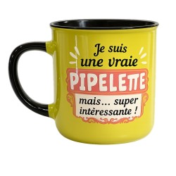 MUG VRAIE PIPELETTE MAIS SUPER INTERESSANTE COULEUR VERT