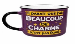 MUG IL PARAIT QUE J'AI BEAUCOUP DE CHARME ( C'EST PAS FAUX)