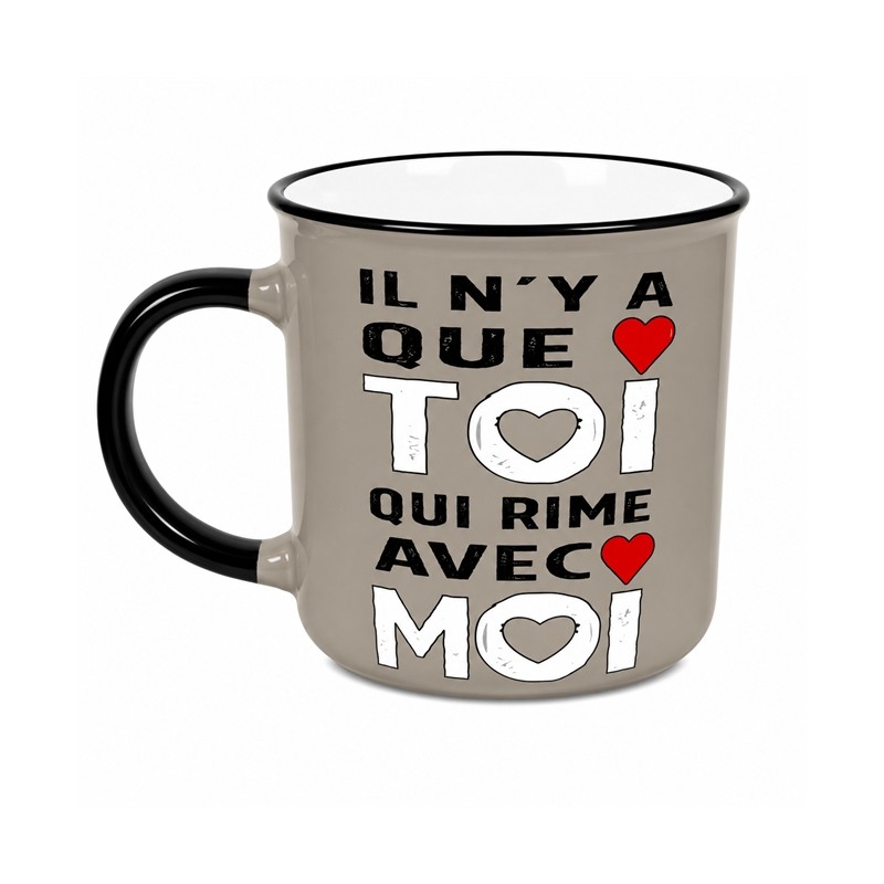 MUG IL N'Y A QUE TOI QUI RIME AVEC MOI