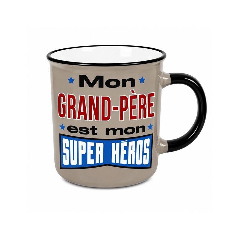 MUG MON GRAND PERE EST MON SUPER HEROS