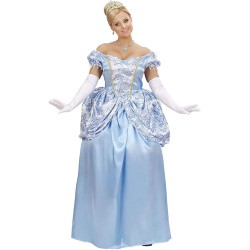 DEGUISEMENT ROBE DE PRINCESSE BLEUE CHARMING TAILLE L