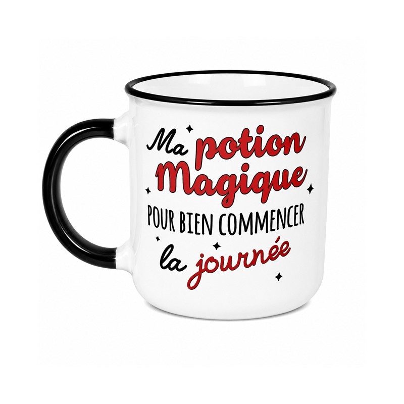 MUG MA POTION MAGIQUE POUR BIEN COMMENCER LA JOURNEE