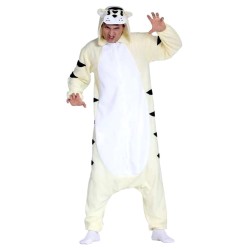 DEGUISEMENT KIGURUMI CHAT KAWAI TIGRE BLANC TAILLE UNIQUE