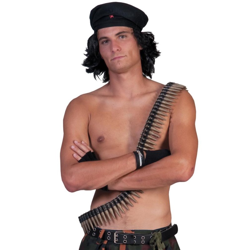 CEINTURE DE BALLES A LA RAMBO OR OU ORGENT