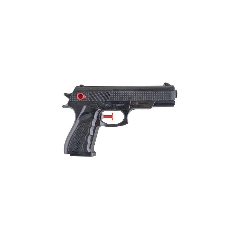 PISTOLET POLICE TYPE COLT A EAU EN PLASTIQUE 17 CM
