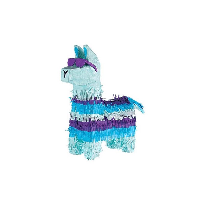 PINATA LAMA BLEU JEUX VIDEOS A TAPER 36 X 44 CM