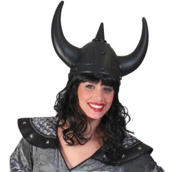 CASQUE VIKING NOIR ADULTE