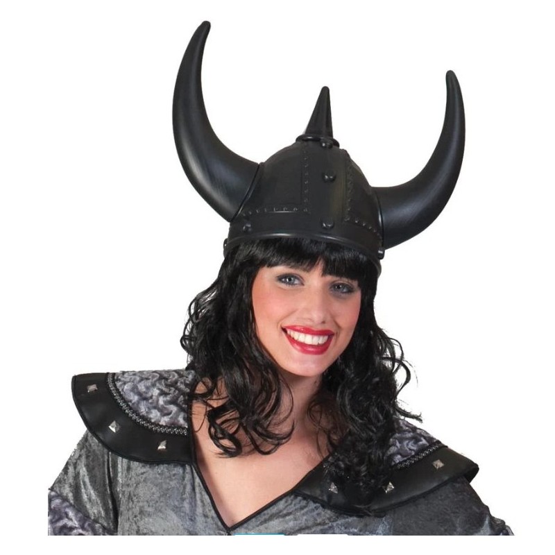 CASQUE VIKING NOIR ADULTE