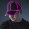 CASQUETTE AVEC LED ROSE FUCHSIA