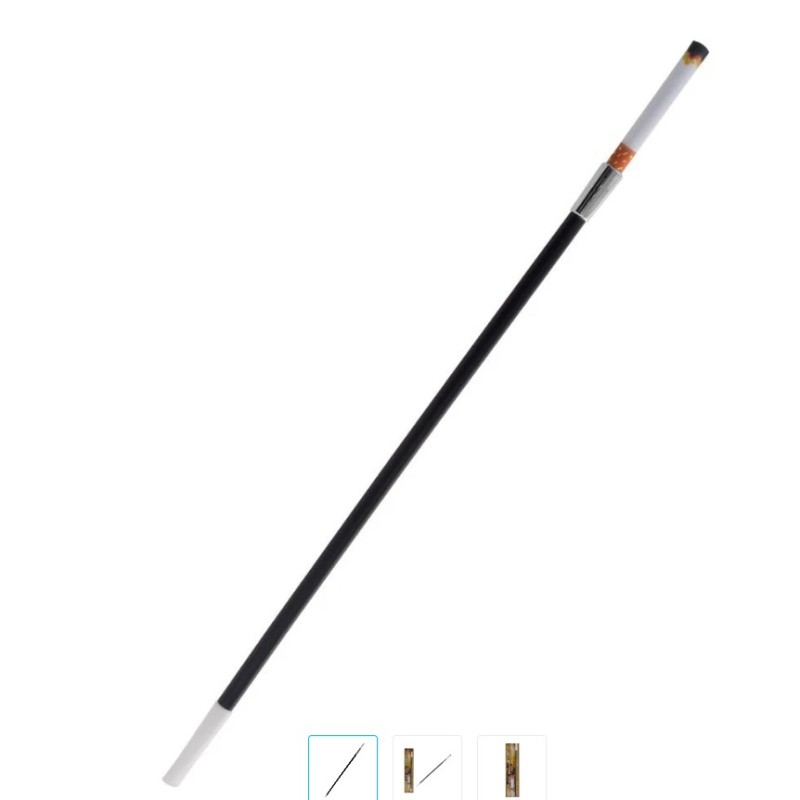 PORTE OU FUME CIGARETTE 34 CM AVEC 2 CIGARETTES FACTICES
