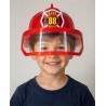 CASQUE DE POMPIER REGLABLE AVEC VISIERE
