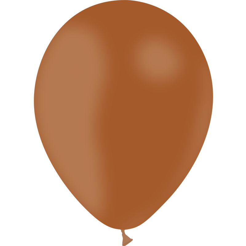 24 BALLONS BALLOONIA MARRON 28 CM