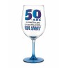 VERRE A VIN XXXL CADEAU ANNIVERSAIRE 50 ANS 