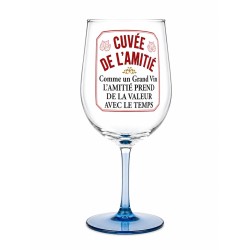 VERRE A VIN XXXL CADEAU CUVEE DE L'AMITIE