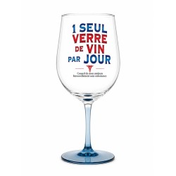 VERRE A VIN XXXL CADEAU UN SEUL VERRE DE VIN PAR JOUR