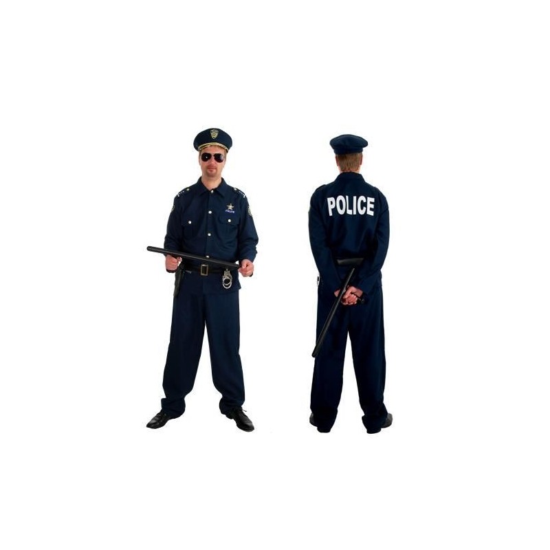 DEGUISEMENT POLICIER LUXE TAILLE L 