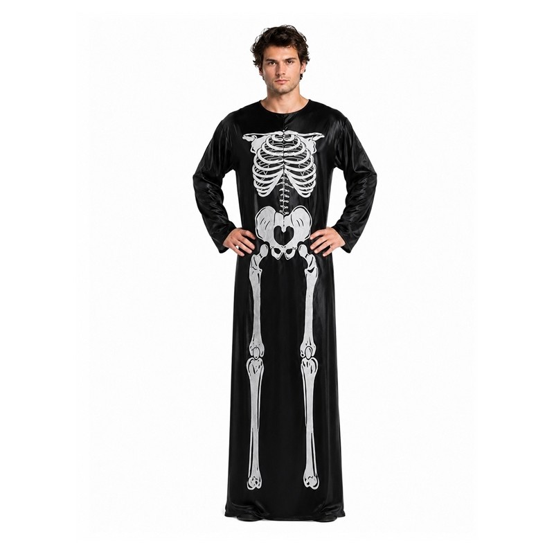 DEGUISEMENT TUNIQUE SQUELETTE TAILLE M/L