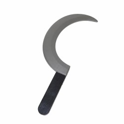 ARME EN PLASTIQUE 46 CM FAUCILLE OU FAUX