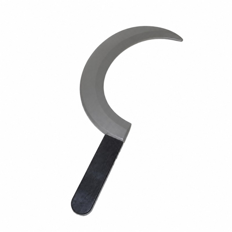 ARME EN PLASTIQUE 46 CM FAUCILLE OU FAUX